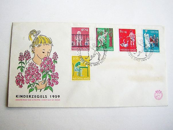1959 Kinderzegels - (5187)